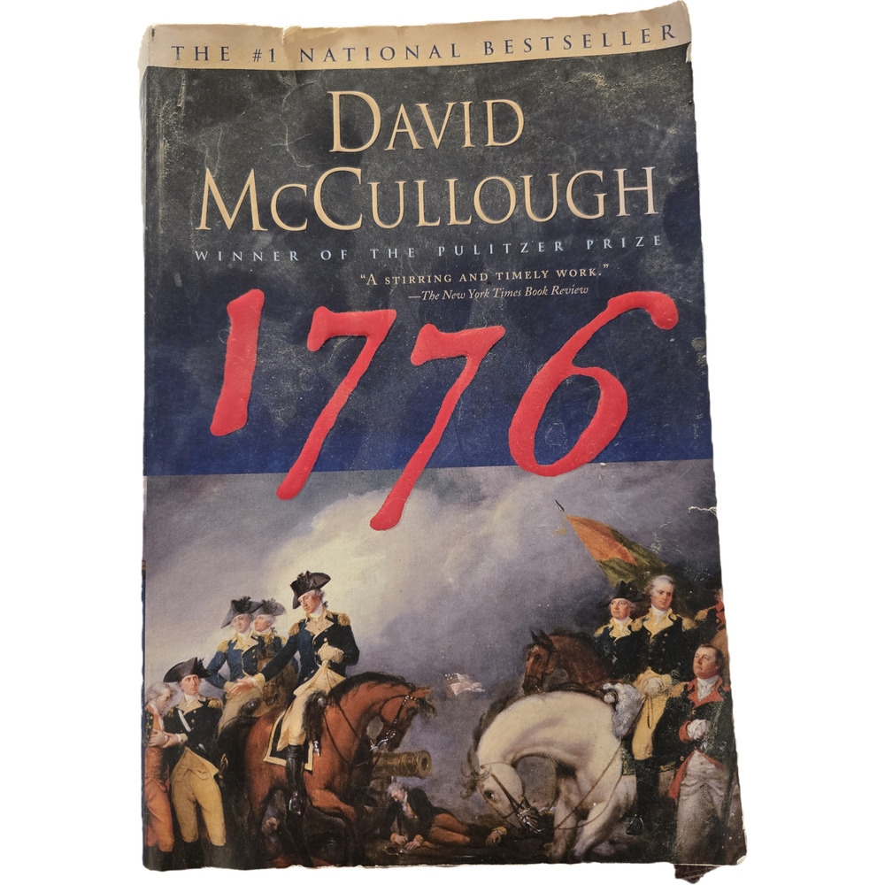 1776 David McCullough American Revolutionary War History Washington Patriot